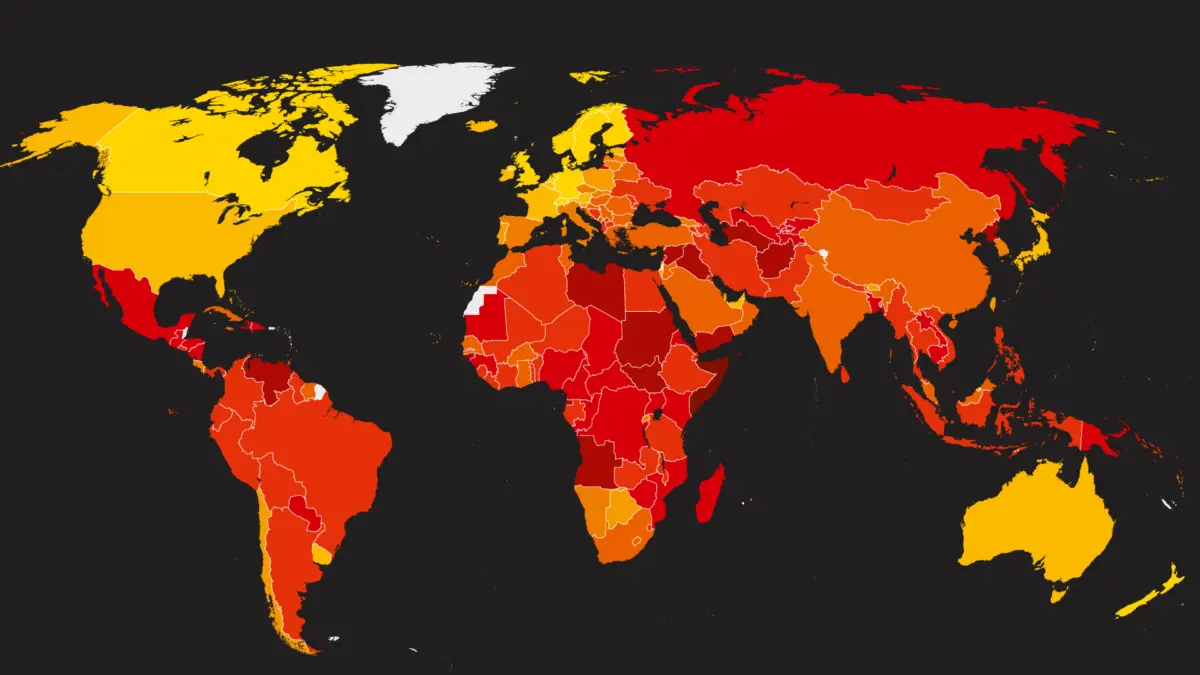 Рейтинг стран по уровню коррупции — 2023